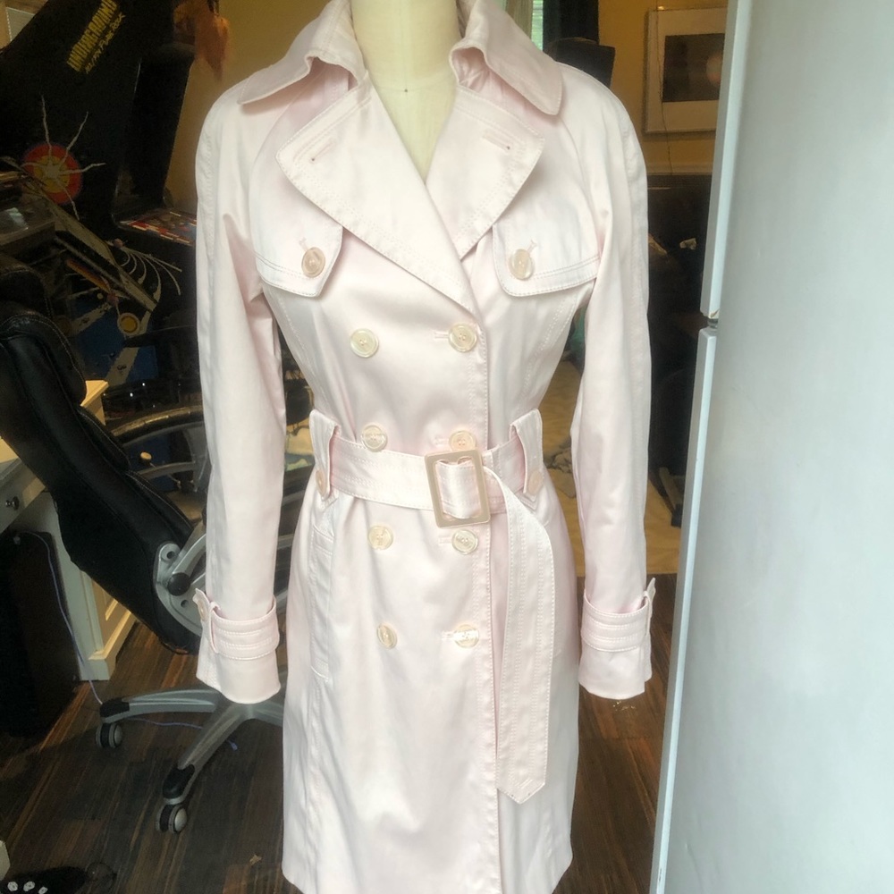 Super Cute Jessica Simpson PINK Duffel Trench Coat